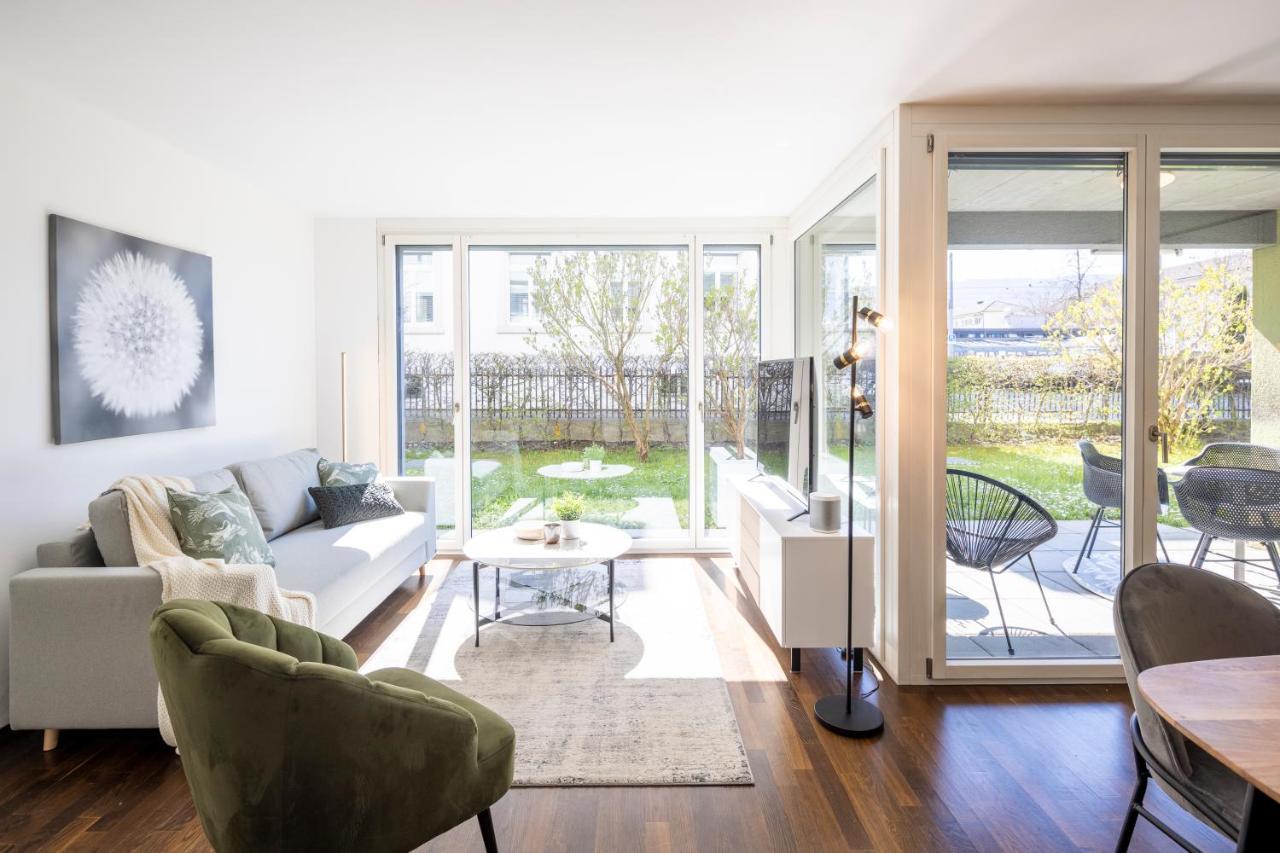 דיטיקון Stayy Green Oasis Near Zurich I Free Parking I Tv מראה חיצוני תמונה